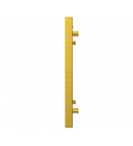 Grzejnik łazienkowy GORO LIGHT szerokość 530 mm