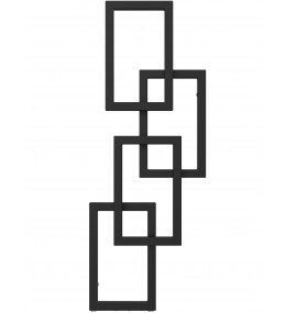 Grzejnik łazienkowy kAT szerokość 42 cm (4 ramy)
