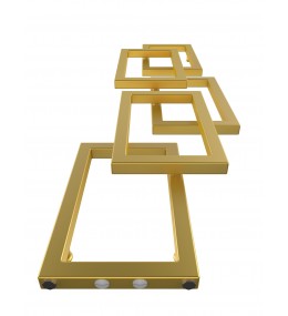 Grzejnik łazienkowy kAT szerokość 42 cm (5 ram)