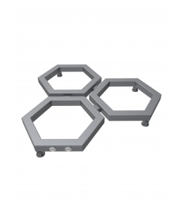 Grzejnik dekoracyjny HEXA A wysokość 55 cm
