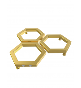 Grzejnik dekoracyjny HEXA A wysokość 55 cm