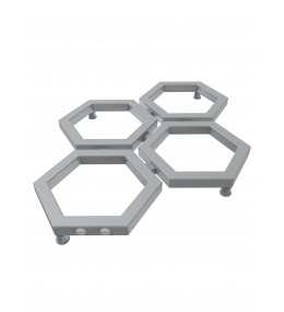 Grzejnik dekoracyjny HEXA B wysokość 69,3 cm