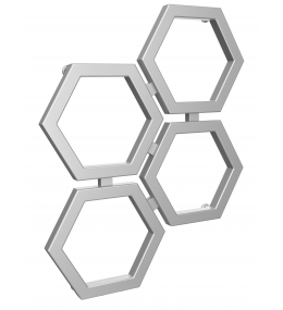 Grzejnik dekoracyjny HEXA B wysokość 69,3 cm