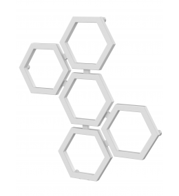 Grzejnik dekoracyjny HEXA C1 wysokość 83,5 cm