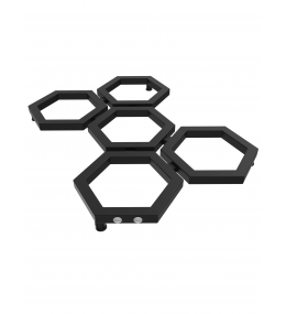 Grzejnik dekoracyjny HEXA C1 wysokość 83,5 cm