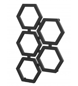 Grzejnik dekoracyjny HEXA C2 wysokość 83,5 cm