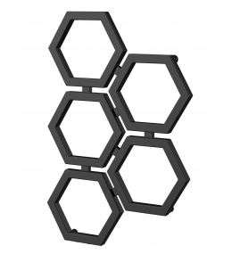 Grzejnik dekoracyjny HEXA C2 wysokość 83,5 cm