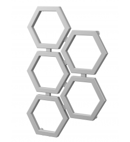Grzejnik dekoracyjny HEXA C2 wysokość 83,5 cm