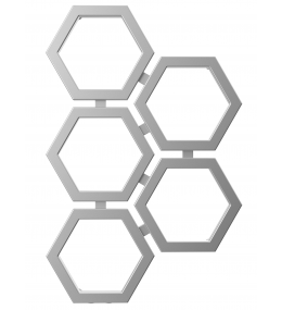 Grzejnik dekoracyjny HEXA C2 wysokość 83,5 cm