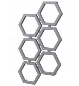 Grzejnik dekoracyjny HEXA D wysokość 97,8 cm