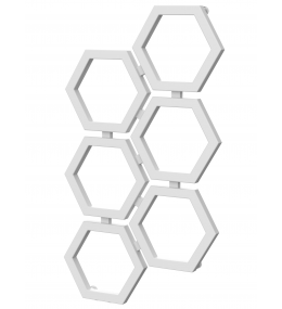 Grzejnik dekoracyjny HEXA D wysokość 97,8 cm
