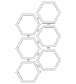 Grzejnik dekoracyjny HEXA D wysokość 97,8 cm