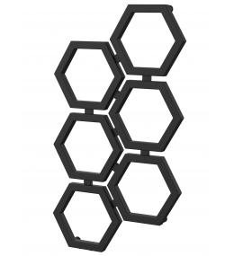 Grzejnik dekoracyjny HEXA D wysokość 97,8 cm