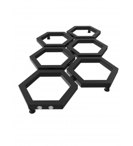 Grzejnik dekoracyjny HEXA D wysokość 97,8 cm