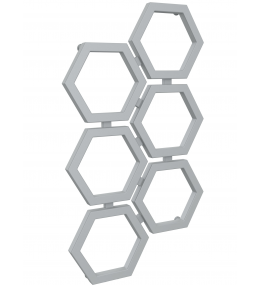 Grzejnik dekoracyjny HEXA D wysokość 97,8 cm