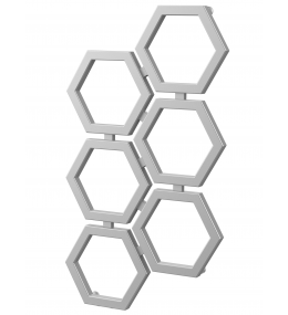 Grzejnik dekoracyjny HEXA D wysokość 97,8 cm