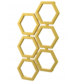 Grzejnik dekoracyjny HEXA D wysokość 97,8 cm