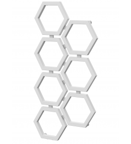 Grzejnik dekoracyjny HEXA E1 wysokość 112 cm