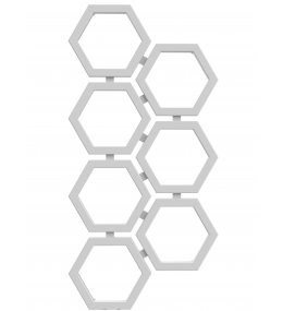 Grzejnik dekoracyjny HEXA E1 wysokość 112 cm