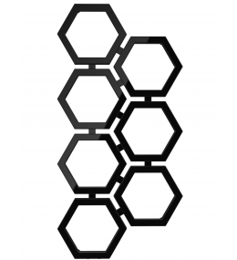 Grzejnik dekoracyjny HEXA E1 wysokość 112 cm