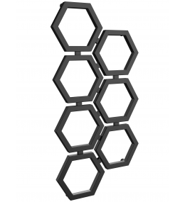 Grzejnik dekoracyjny HEXA E1 wysokość 112 cm