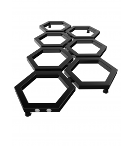Grzejnik dekoracyjny HEXA E1 wysokość 112 cm