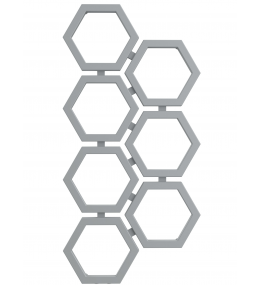 Grzejnik dekoracyjny HEXA E1 wysokość 112 cm