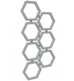 Grzejnik dekoracyjny HEXA E1 wysokość 112 cm