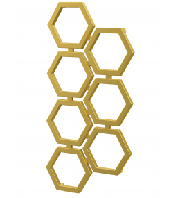 Grzejnik dekoracyjny HEXA E1 wysokość 112 cm