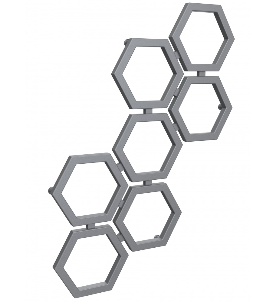 Grzejnik dekoracyjny HEXA E2 wysokość 120 cm