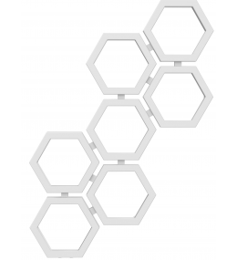 Grzejnik dekoracyjny HEXA E2 wysokość 120 cm