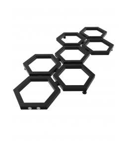 Grzejnik dekoracyjny HEXA E2 wysokość 120 cm