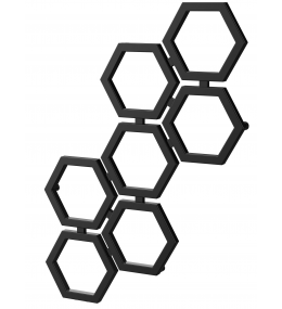Grzejnik dekoracyjny HEXA E2 wysokość 120 cm
