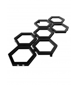Grzejnik dekoracyjny HEXA E2 wysokość 120 cm