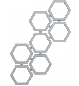 Grzejnik dekoracyjny HEXA E2 wysokość 120 cm