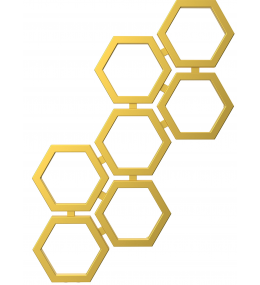 Grzejnik dekoracyjny HEXA E2 wysokość 120 cm