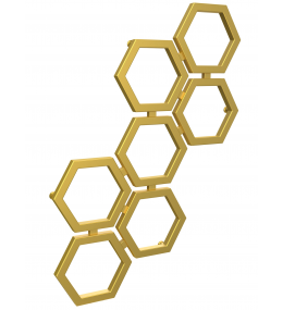 Grzejnik dekoracyjny HEXA E2 wysokość 120 cm