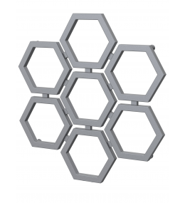 Grzejnik dekoracyjny HEXA E3 wysokość 83,5 cm