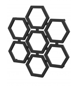Grzejnik dekoracyjny HEXA E3 wysokość 83,5 cm
