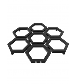 Grzejnik dekoracyjny HEXA E3 wysokość 83,5 cm
