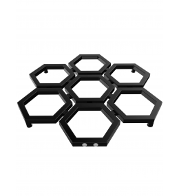 Grzejnik dekoracyjny HEXA E3 wysokość 83,5 cm
