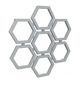 Grzejnik dekoracyjny HEXA E3 wysokość 83,5 cm