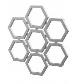 Grzejnik dekoracyjny HEXA E3 wysokość 83,5 cm