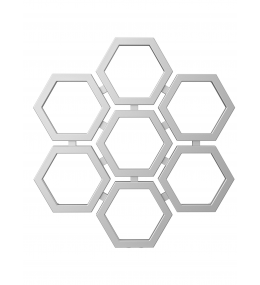 Grzejnik dekoracyjny HEXA E3 wysokość 83,5 cm