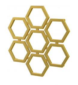 Grzejnik dekoracyjny HEXA E3 wysokość 83,5 cm