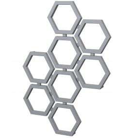 Grzejnik dekoracyjny HEXA F wysokość 112 cm