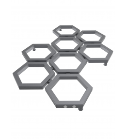Grzejnik dekoracyjny HEXA F wysokość 112 cm
