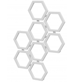 Grzejnik dekoracyjny HEXA F wysokość 112 cm