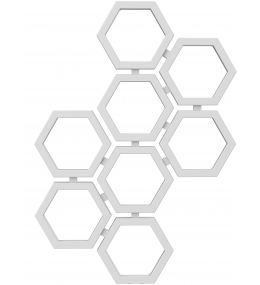 Grzejnik dekoracyjny HEXA F wysokość 112 cm