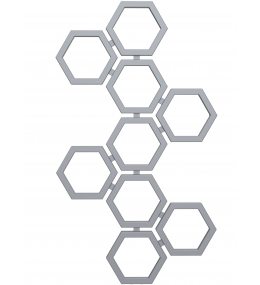 Grzejnik dekoracyjny HEXA G1 wysokość 140,5 cm